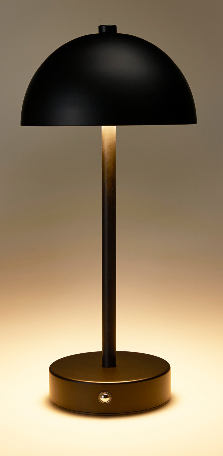 מנורת שולחן LED שחורה 14X31 סמ