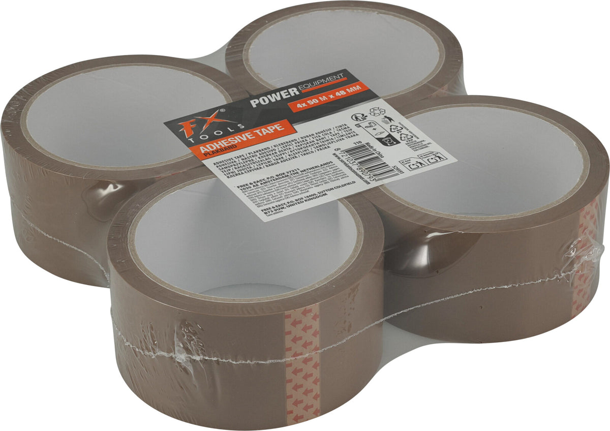 רביעיית מסקינגטייפ חום 50m*48mm
