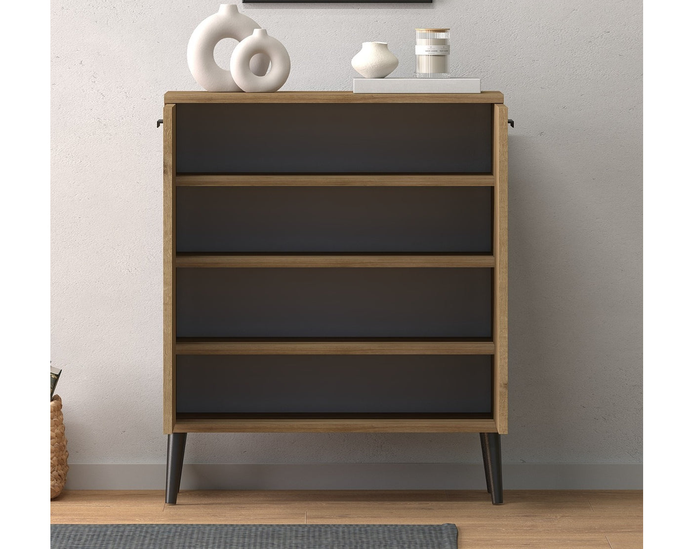 ארון רב שימושי דגם מייקל צבע אלון