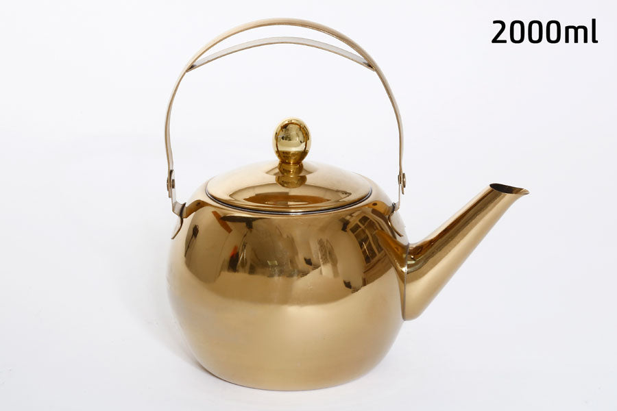קומקום נירוסטה זהב 2000 מ"ל DREAM CHEF