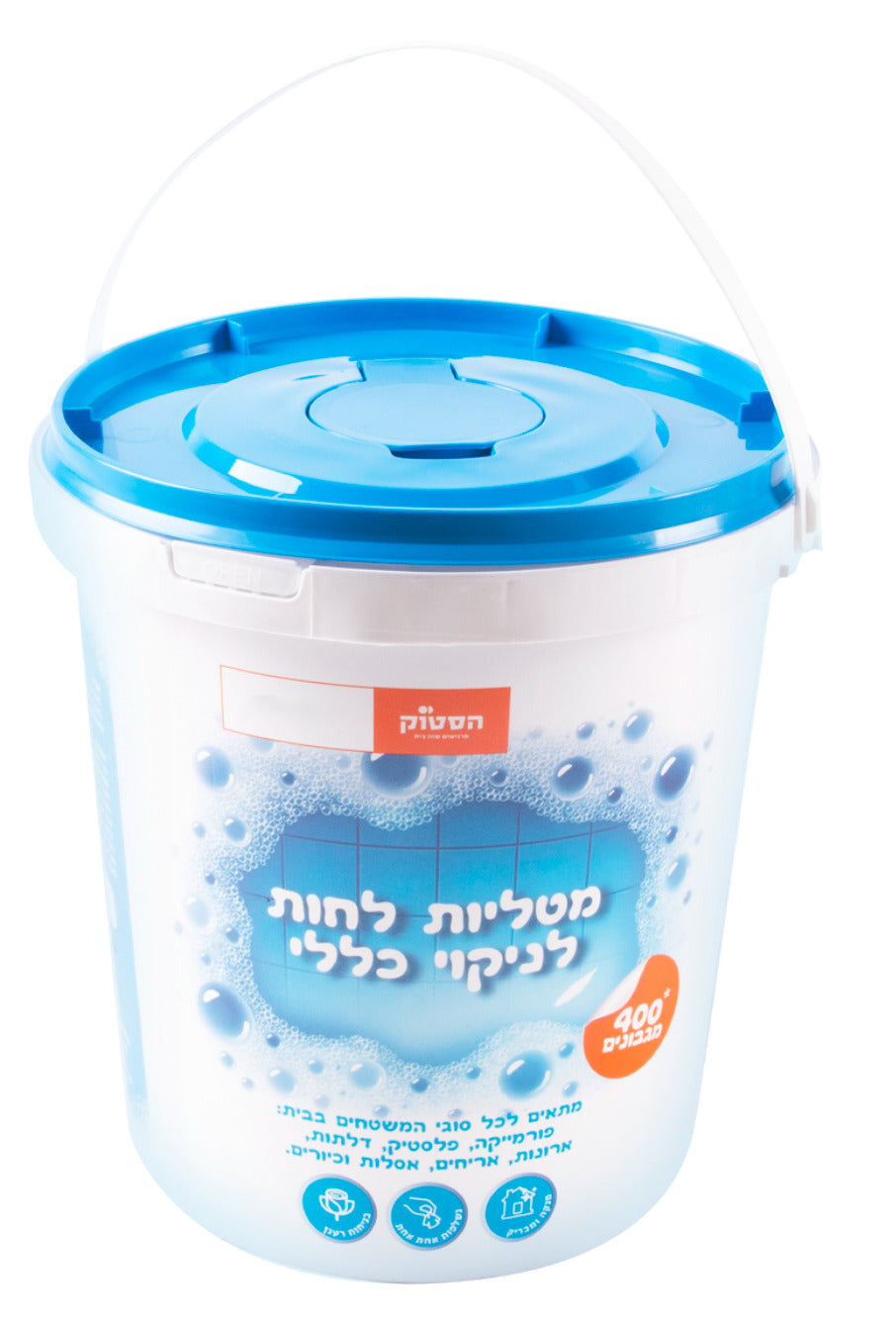 דלי מגבונים לניקוי כללי