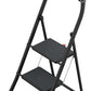 דרגש בטיחות מתקפל 2 שלבים K77 BLACK EDITION עם מעקה בטיחות מוגבה וידיות אחיזה