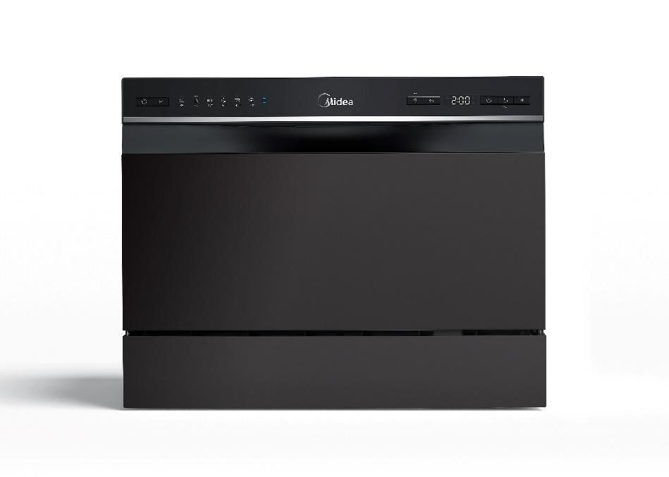 מדיח כלים על שיש 8 תוכניות שחור MDWT0602MB-W-IL-W של מידאה