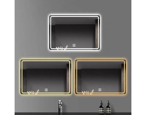 מראת אמבטיה חכמה 60*100 ס"מ דגם TV מראת אמבטיה חכמה עם תאורת LED