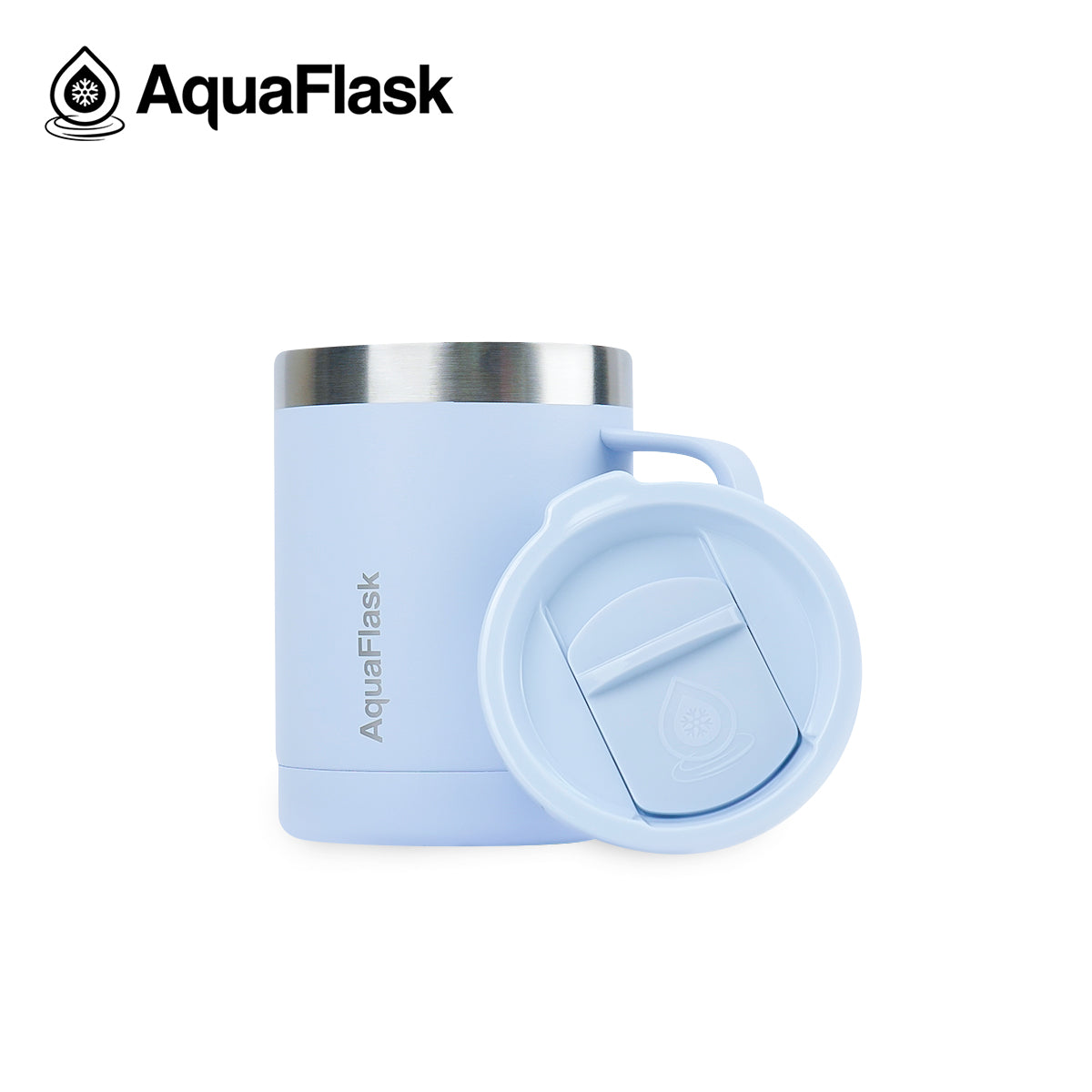 ספל שתייה תרמי SEA SALT כחול עדין מלח ים Insulated Mug נפח 414 מ"ל