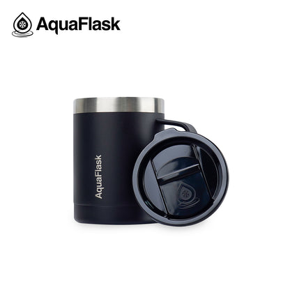 ספל שתייה תרמי JET BLACK שחור מבריק Insulated Mug נפח 414 מ"ל