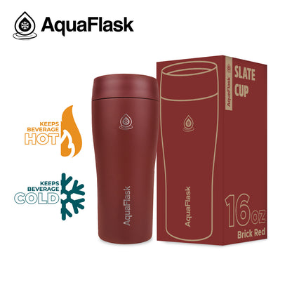 ספל שתייה תרמי BRICK RED אדום בריק Slate Cup נפח 473 מ"ל
