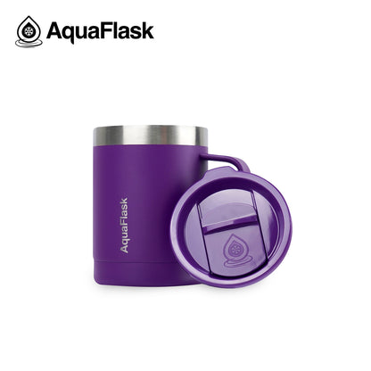 ספל שתייה תרמי AMETHYST סגול כהה ובולט Insulated Mug נפח 414 מ"ל
