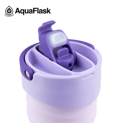 כוס תרמית Petal Bloom גווני ורוד וסגול פריחת פטל TUMBLER טאמבלר 887 מייל