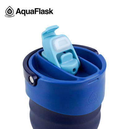 כוס תרמית Atlantic Wave גווני כחול וטורקיז גל אטלנטי TUMBLER טאמבלר 887 מייל