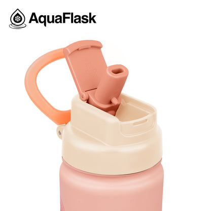 בקבוק שתייה תרמי Peachy פיצ'י כתום אפרסק FLIP SIP Colorwave s2 נפח 650 מייל