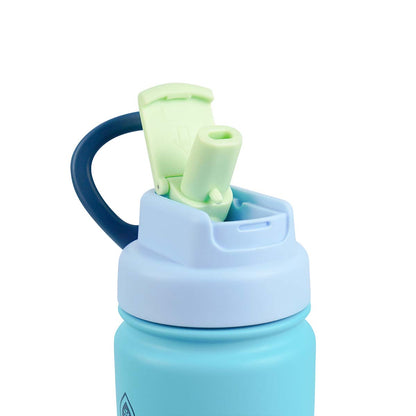 בקבוק שתייה תרמי Club Azure קלאב אז’ור כחול תכלת רענן FLIP SIP Colorwave נפח 650 מייל