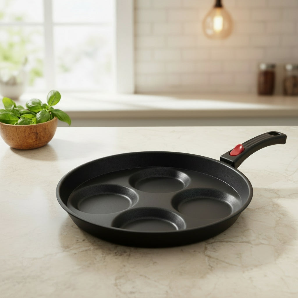 מחבת לפנקייק 4 שקעים 26 ס"מ