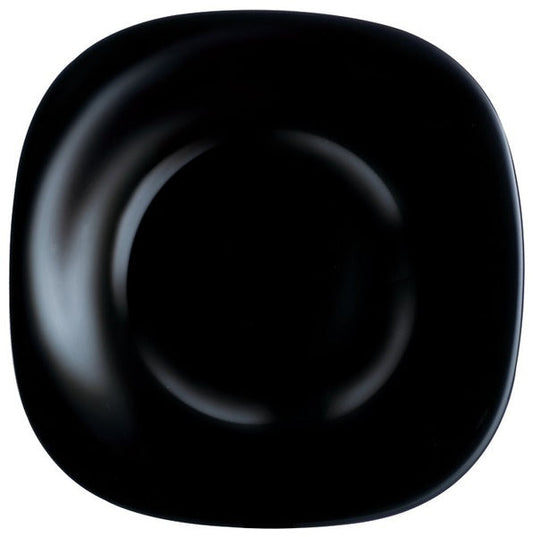 צלחת מנה עיקרית שחורה 27 ס"מ, קארין Luminarc