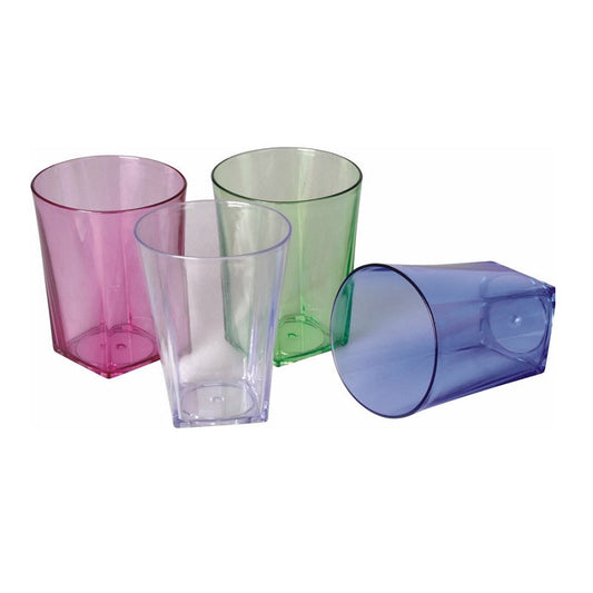 כוס פלסטיק 460 מ ל צבעונית