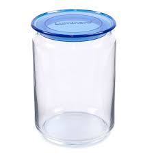 צנצנת 1L פלאנו כחול A6 LID