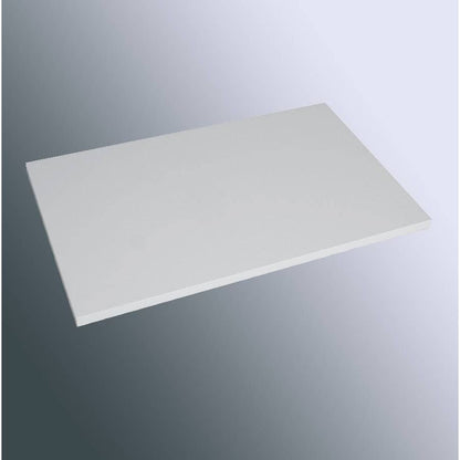 פלטה צבע לבן לשולחן 120X60