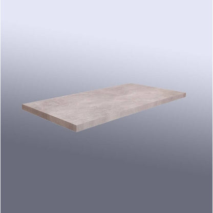 פלטה צבע דמוי בטון לשולחן 120X60