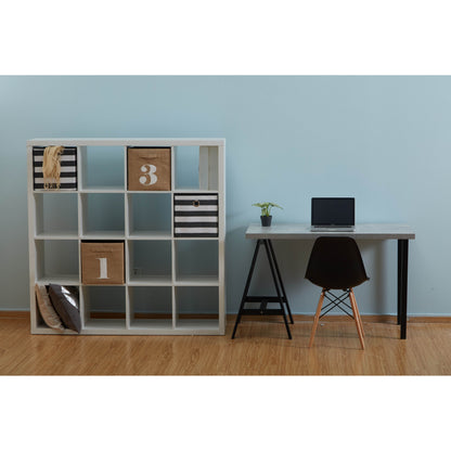 פלטה צבע דמוי בטון לשולחן 120X60
