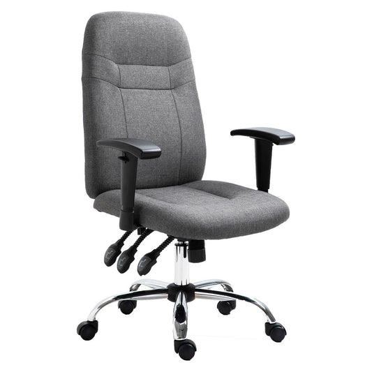 כיסא משרדי אפור, דגם ירדן LIVEA