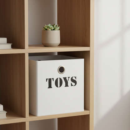 סלסלת אחסון מבד 30*30 TOYS