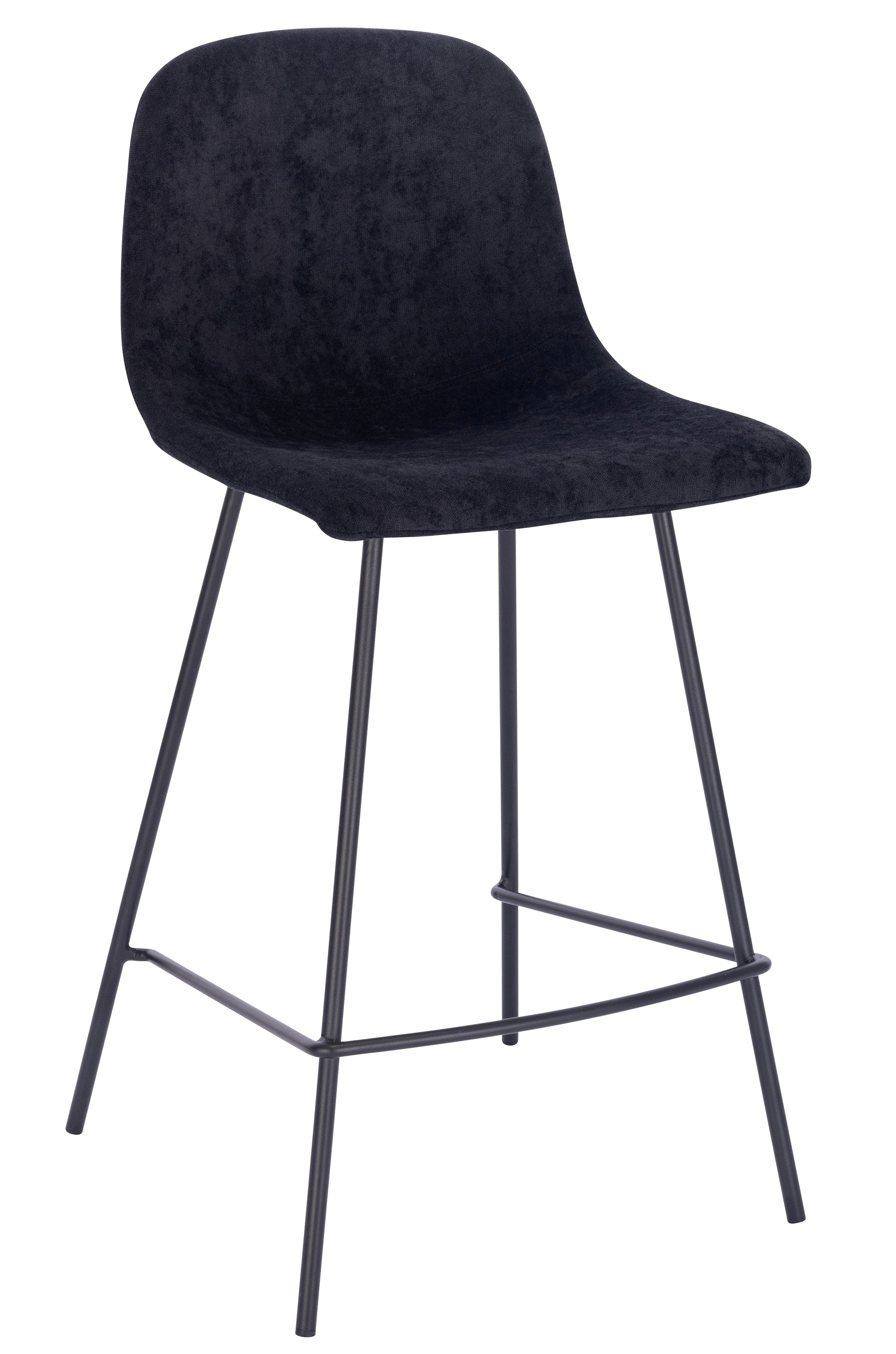 כיסא בר מודרני דגם גורדון שחור - בקניית 2 כסאות מחיר ליח' 350 ₪