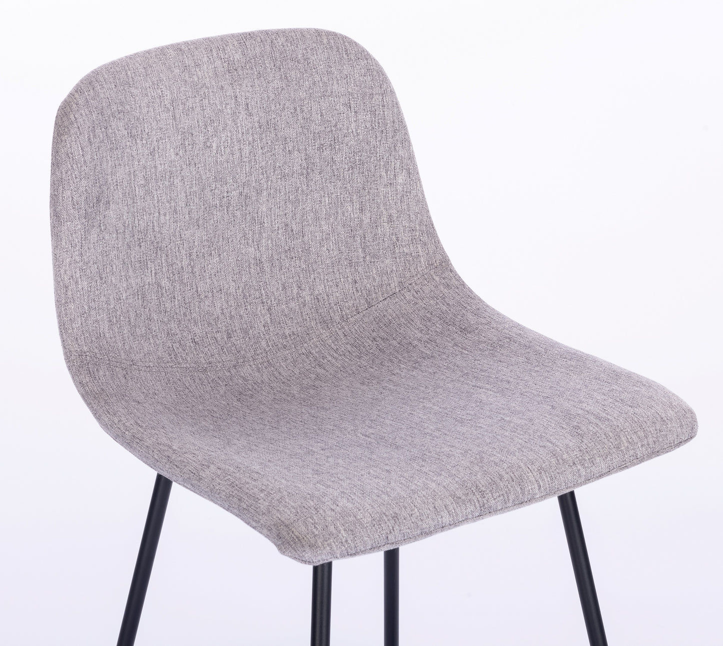 כיסא בר מודרני דגם גורדון אפור - בקניית 2 כסאות מחיר ליח' 350 ש"ח