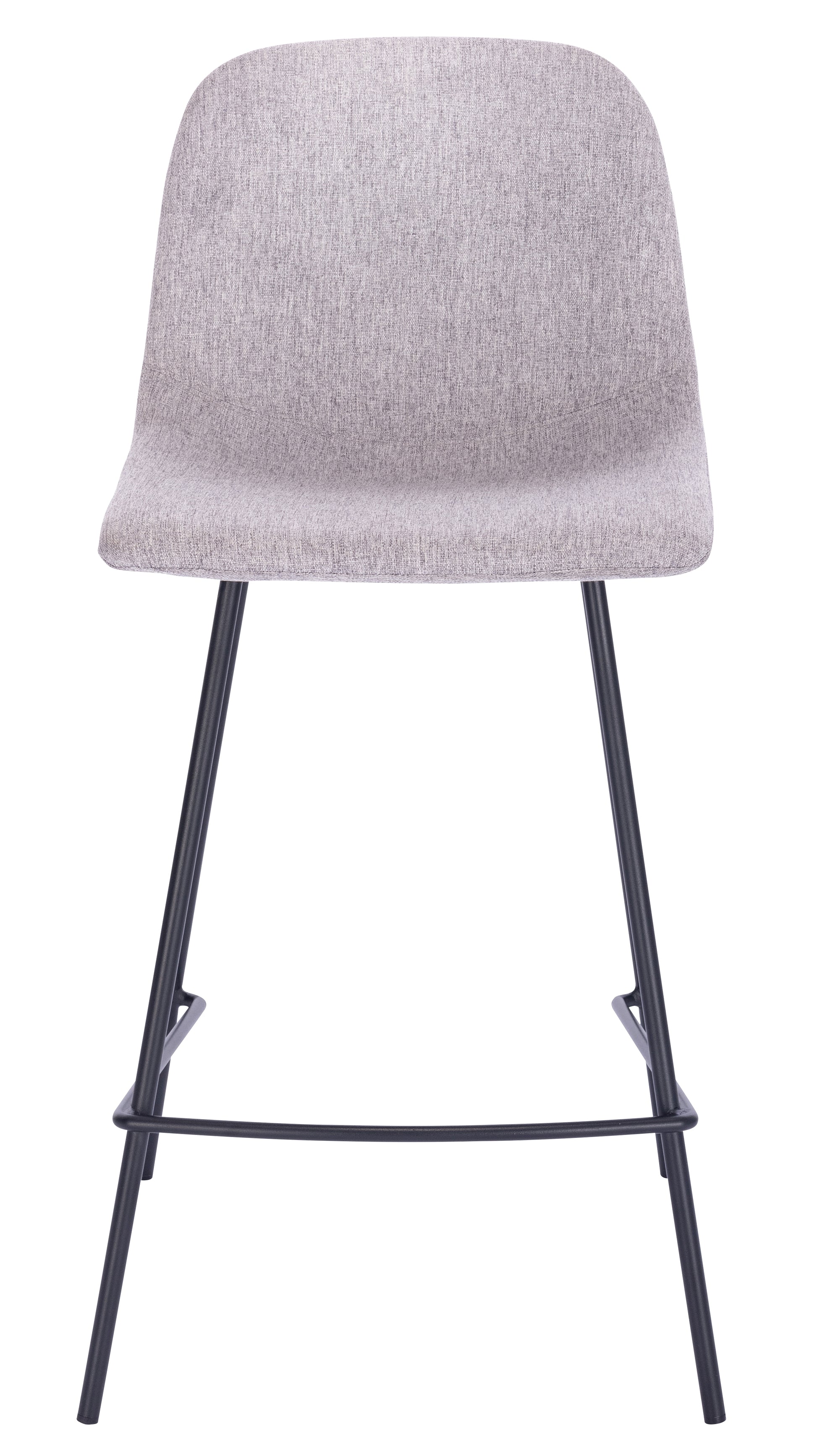 כיסא בר מודרני דגם גורדון אפור - בקניית 2 כסאות מחיר ליח' 350 ש"ח