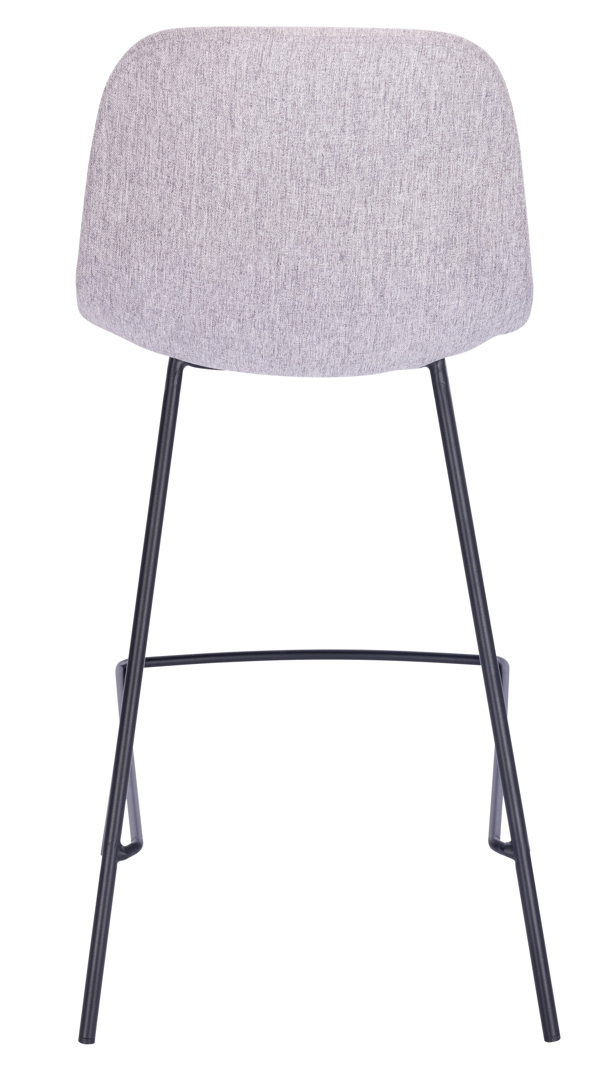 כיסא בר מודרני דגם גורדון אפור - בקניית 2 כסאות מחיר ליח' 350 ש"ח