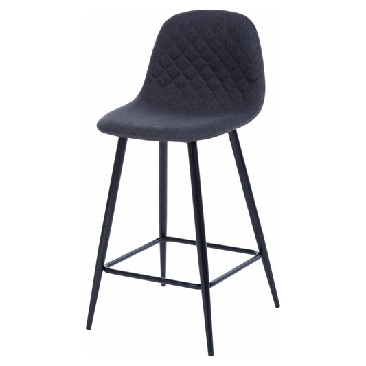 כיסא בר משולב דגם קפרינה צבע אפור כהה  - בקניית 2 כסאות מחיר ליח' 350 ש"ח