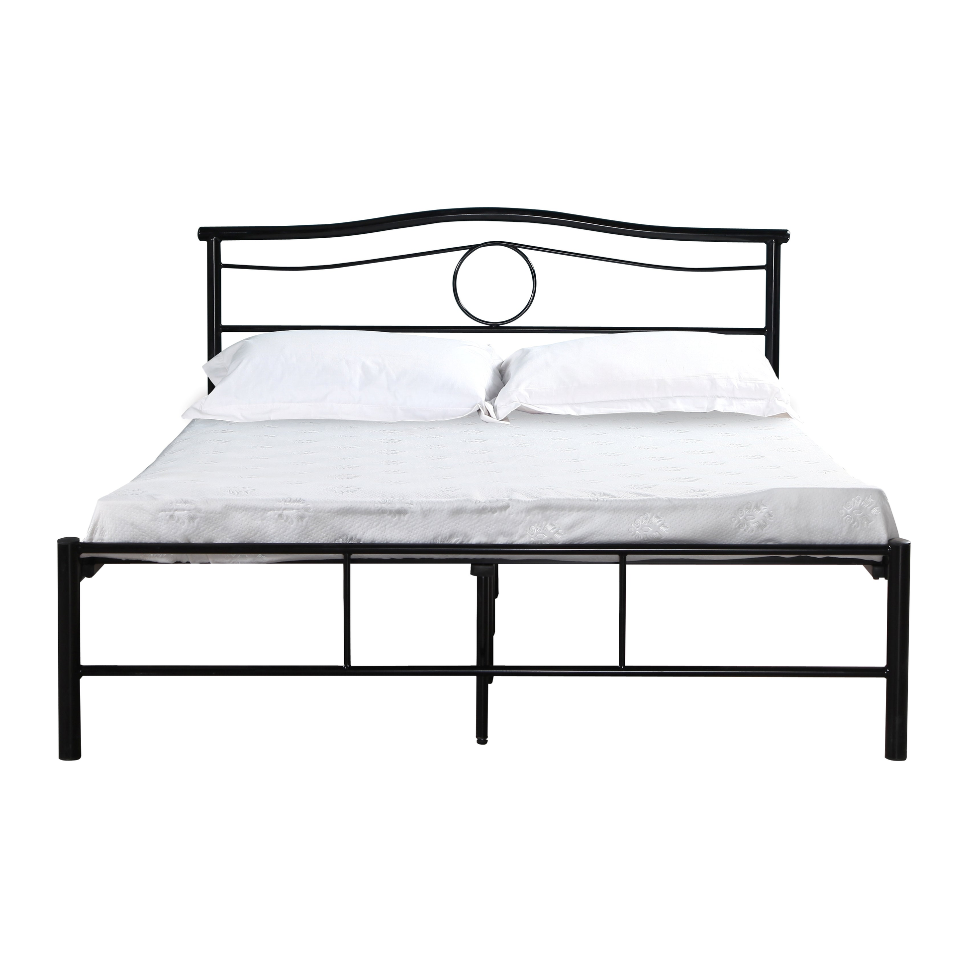 מיטה זוגית מעוצבת 160*200 דגם וינה צבע שחור HOME