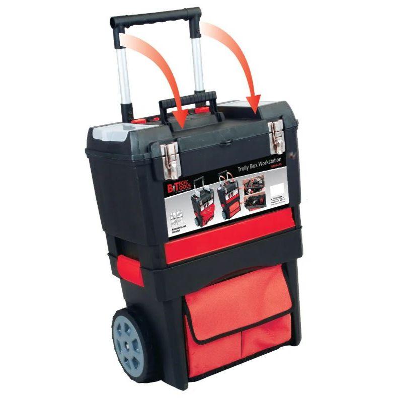 ארגז כלים נייד +תא אחסון  47X27X63      