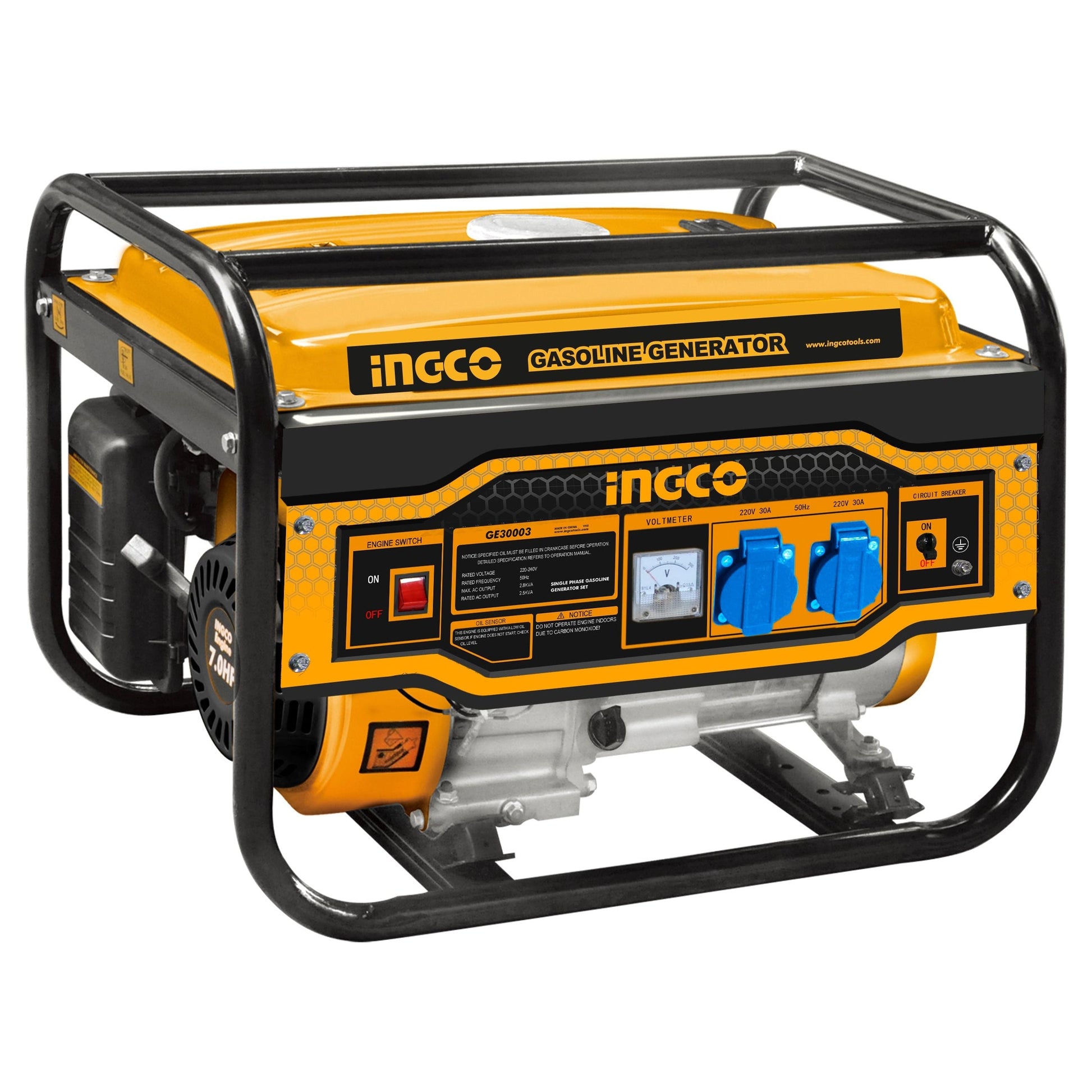 גנרטור 4 פעימות 2800W כולל מייצב מתח AVR