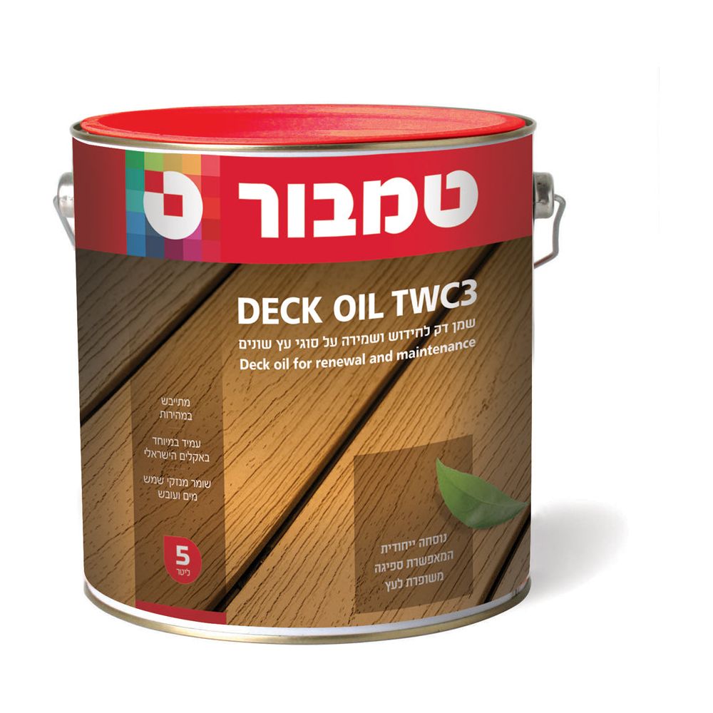 שמן דקים ערמון 042 5 ליטר טמבור