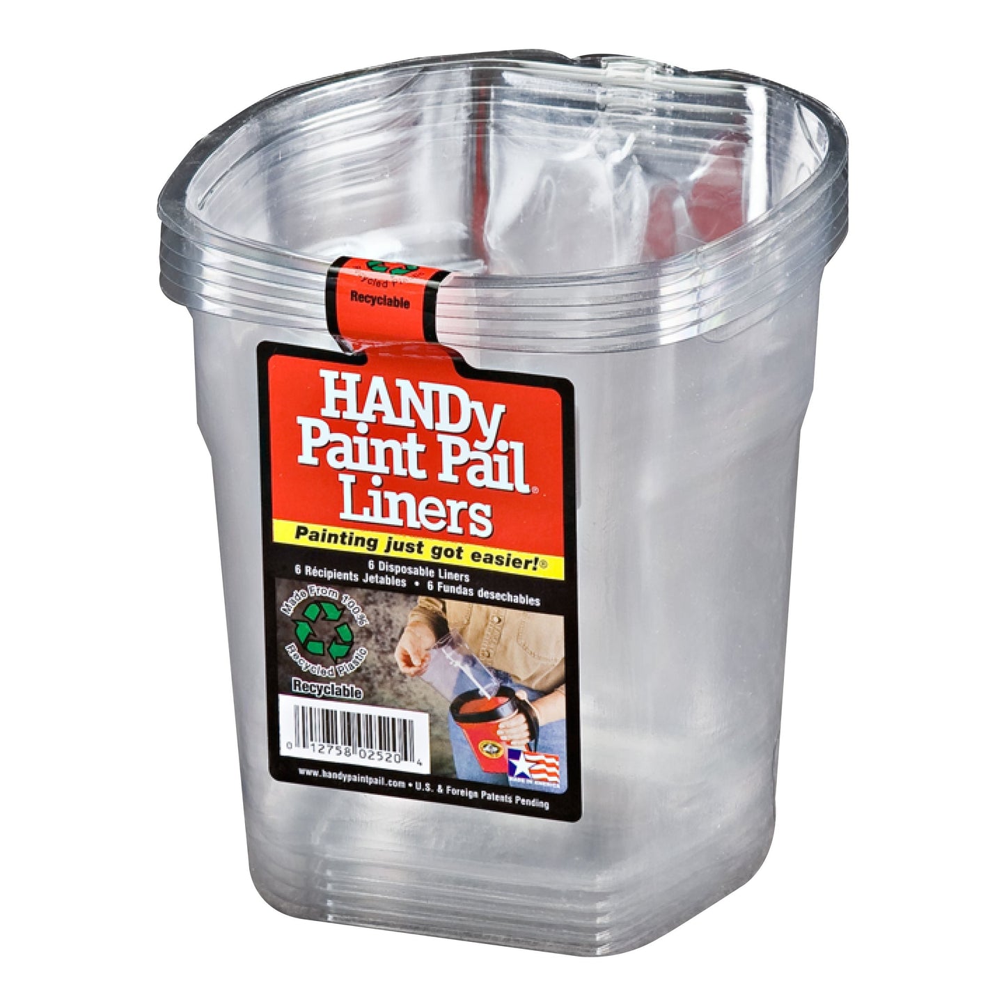 6 מיכלי החלפה למיני דלי מגנטי HANDY