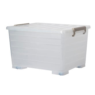 קופסאות אחסון מפלסטיק ועץ