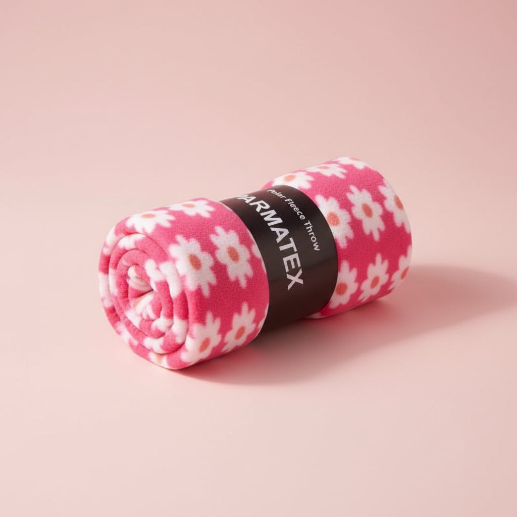 כירבולית פליז 127*153 ס"מ צבעונית עם דוגמאות