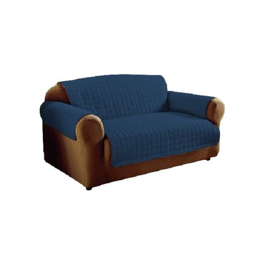 כיסוי סלון כחול לספה דו מושבית 190X113
