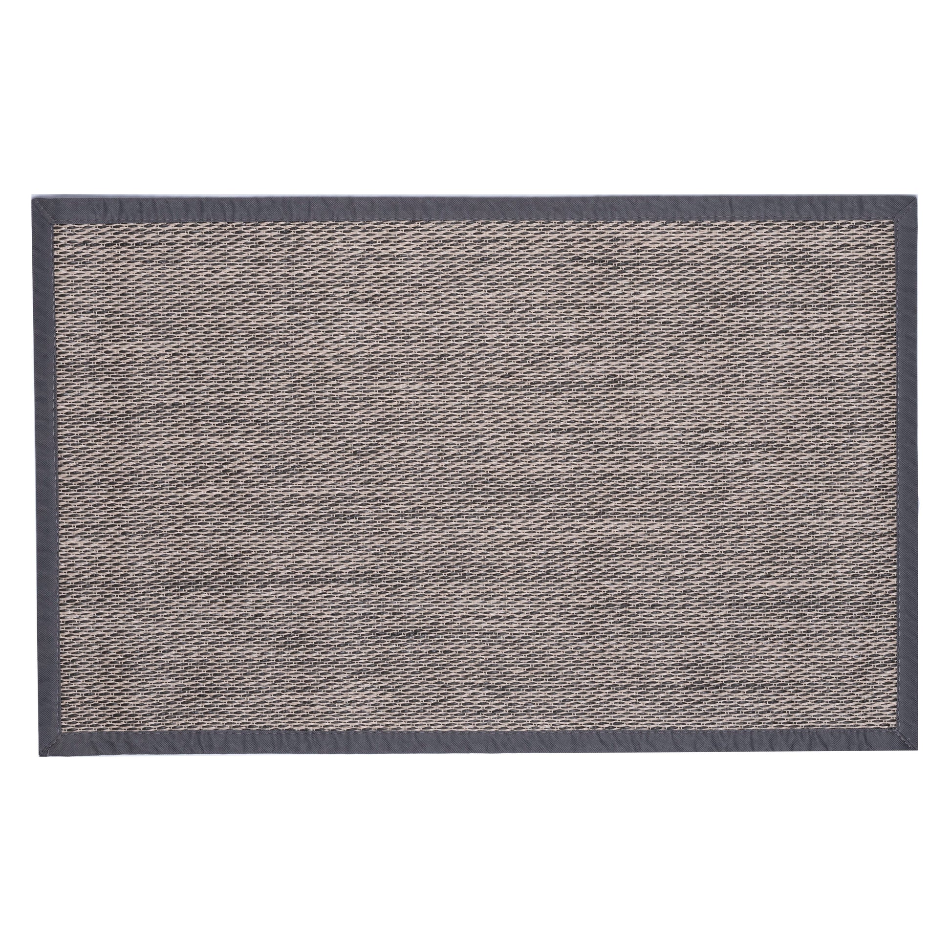 שטיח PVC ארוג  קרם במידה 0.80*0.50
