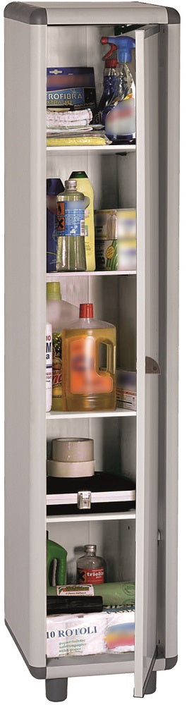 ארון שרות  דלת 1   אפור בהיר