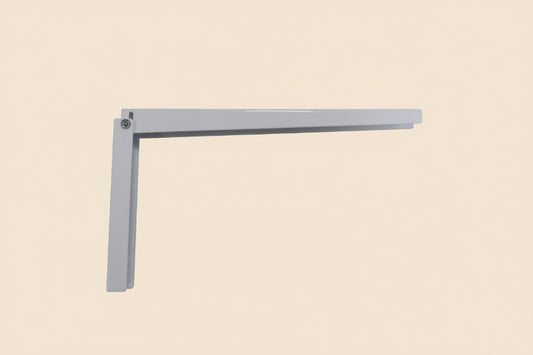 תומך מדף מתקפל לבן 380 מ"מ