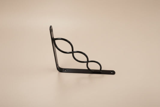 תומך מדף רוקסי שחור 230*180 מ"מ