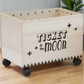 ארגז  אחסון מעץ דגם MOON