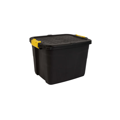 קופסת איחסון 42 ליטר שחור  Heavy Duty