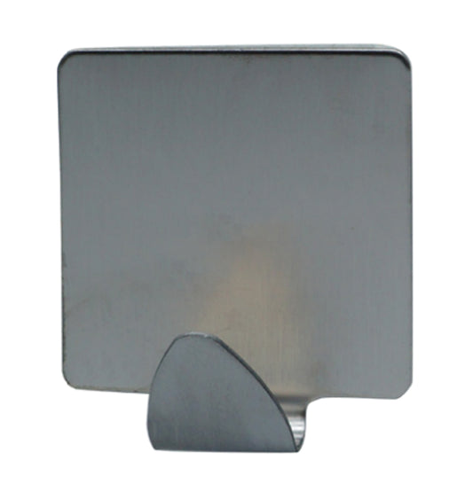 קולב הדבקה נירוסטה מרובע(4)