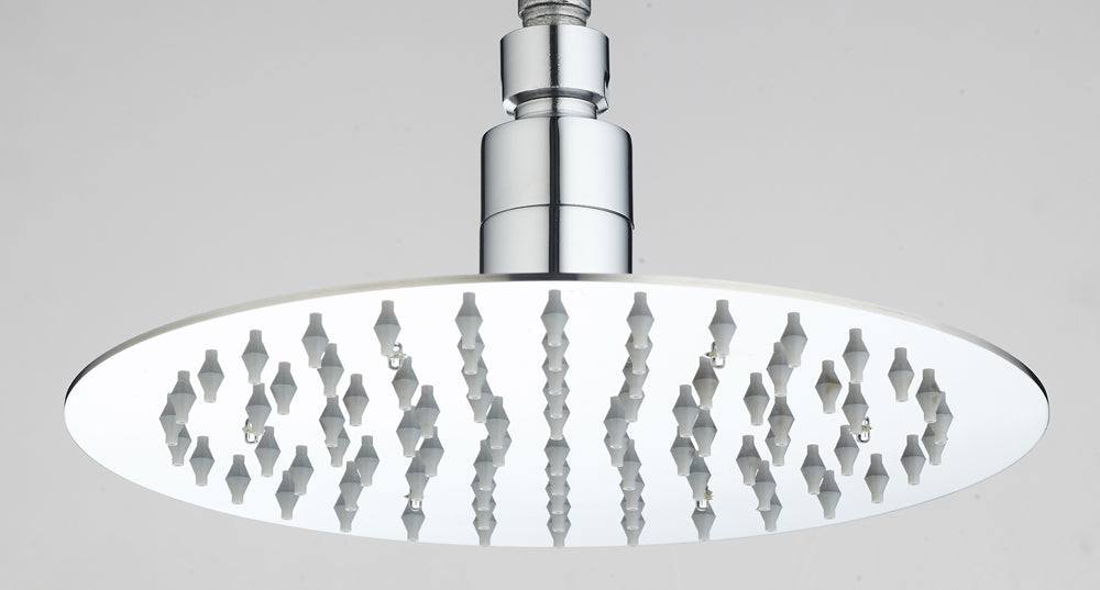 ראש מקלחת 20 ס"מ כולל תאורת לד