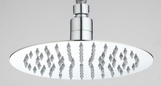 ראש מקלחת 20 ס"מ כולל תאורת לד