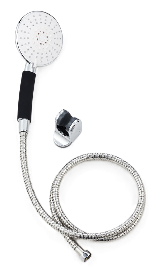 מערכת רחצה 5 מצבים ידית מרופדת שחור