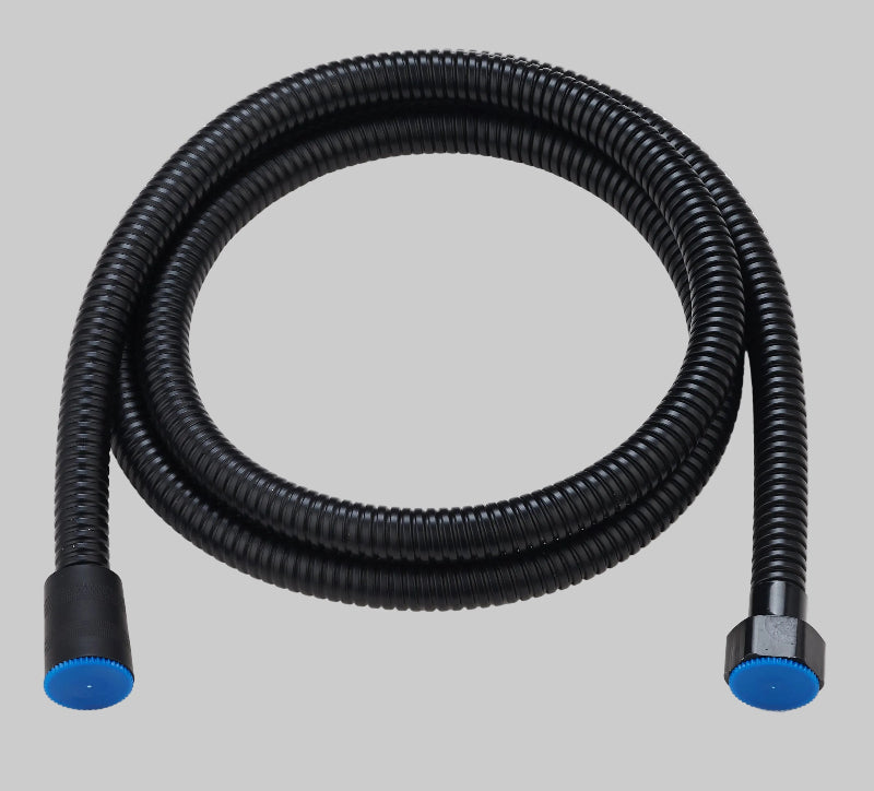 צינור שרשורי שחור 1.5 מטר