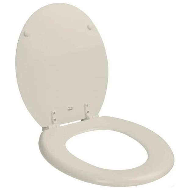 מושב אסלה עץ, MDF פרגמון Bemis